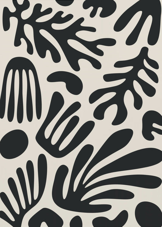 Henri Matisse Black Algae Collection #3 | Canvas