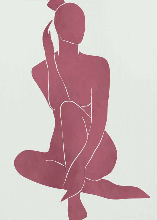 Henri Matisse Minimal Woman #3 | Canvas