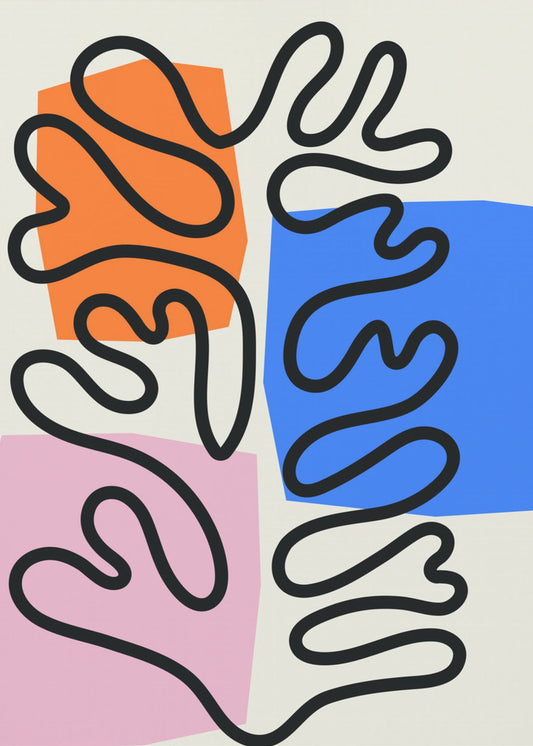 Henri Matisse’s Fabulous Algae #3 | Canvas