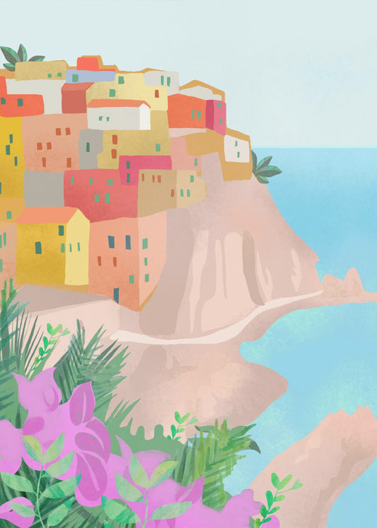 Cinque Terre, Italy | Canvas