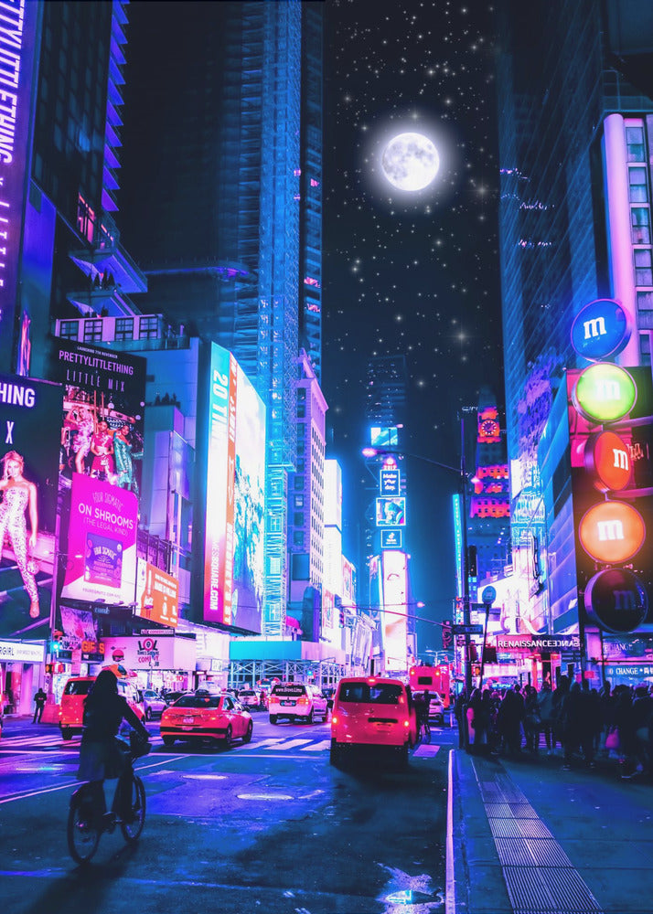 Moon City | Canvas