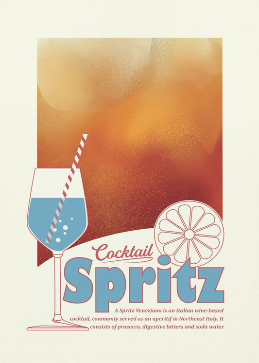 Aperol Spritz print | Poster
