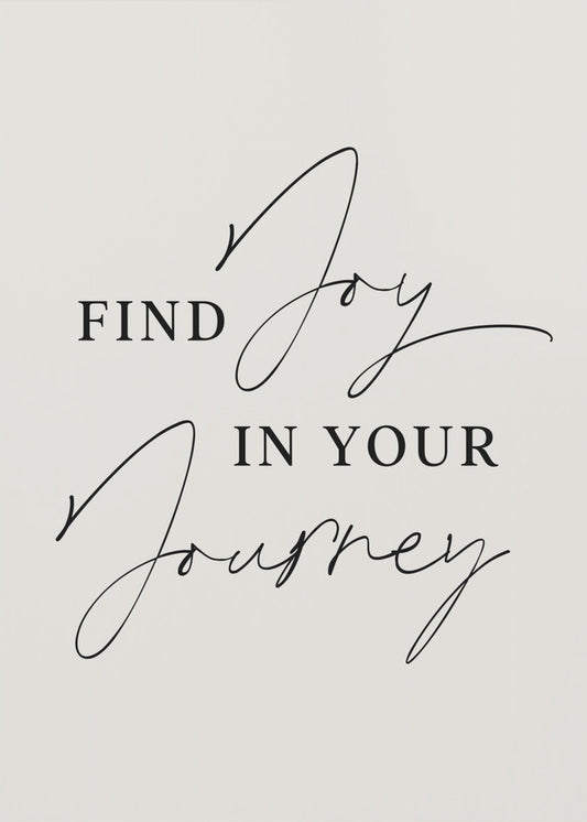 Joy In Journey | Canvas