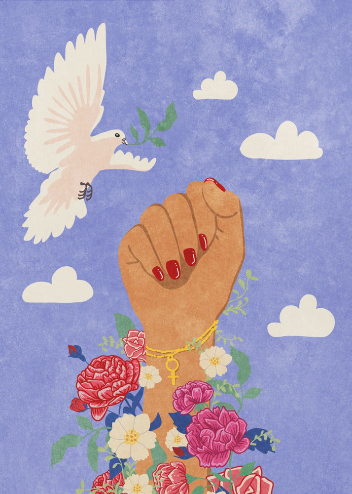 Puño Feminista | Impresiones en Lienzo