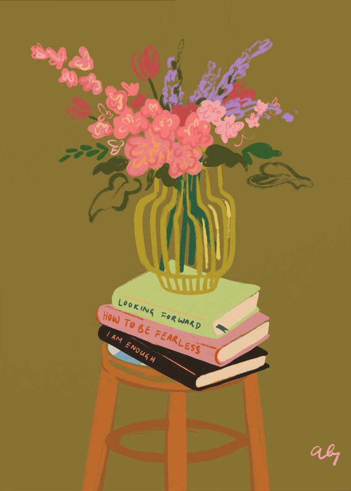 Blomstervase | Lærredsbilleder