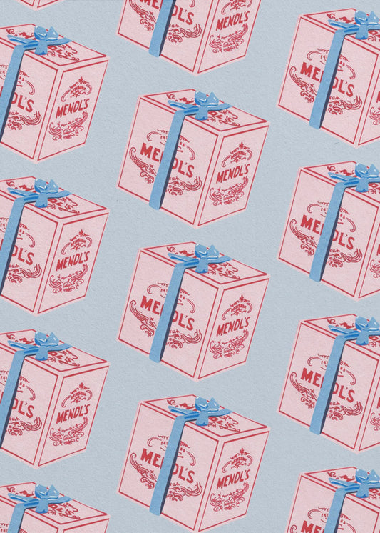 Mendl's Box Pattern | Canvas
