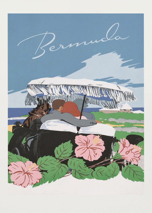 Bermuda (1940 1950) By Adolph Treidler | Canvas