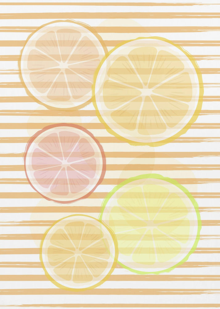 Harmonie d'agrumes | Posters - Affiche Artistique