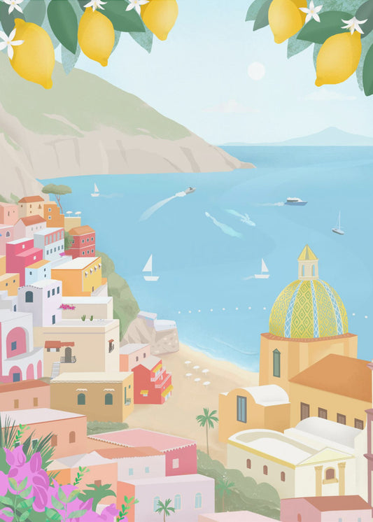 Positano, Italy | Canvas