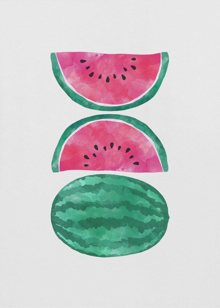 Wassermelonen | Poster - Kunstdruck