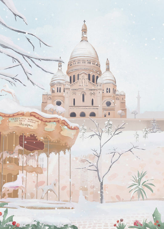 Winter in Paris | Canvas