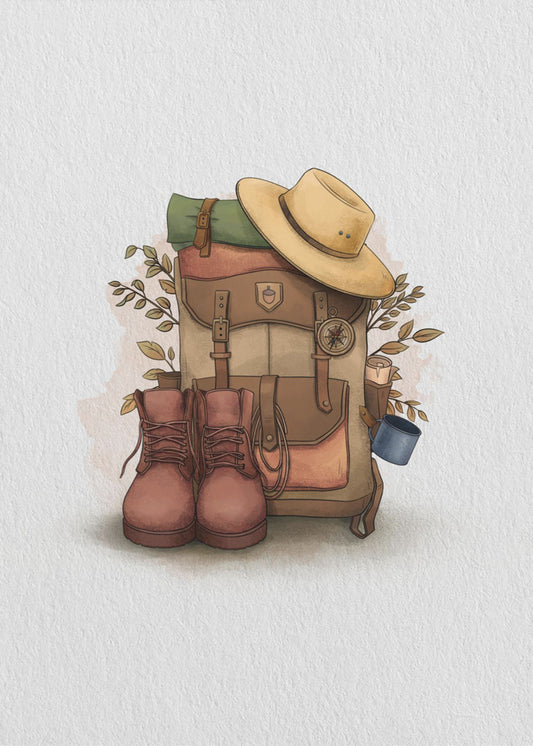 Sac à dos de voyage | Tableaux sur Toile