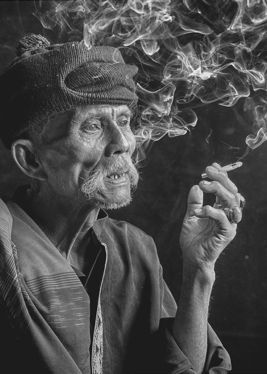 Smoking 02 | Canvas