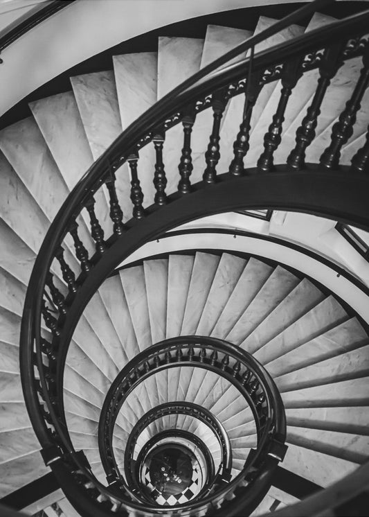 Spiral Stairs | Canvas
