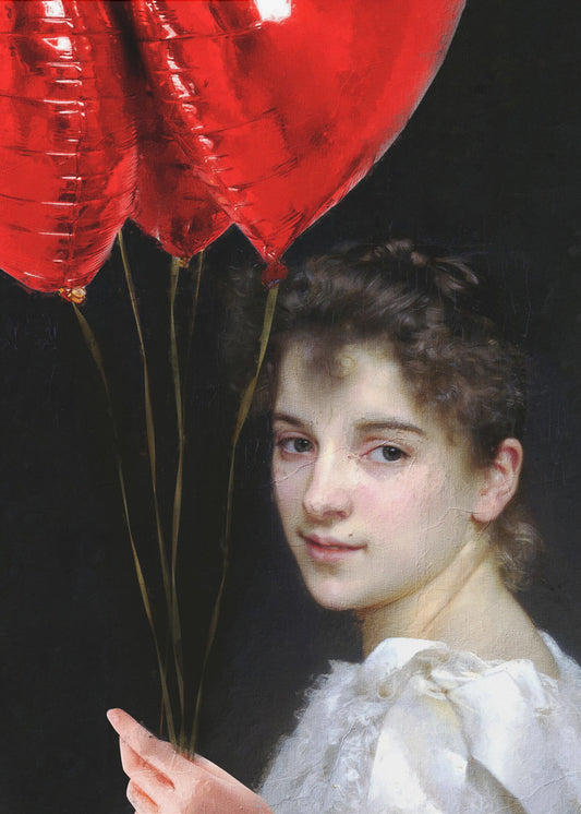 Meine schönen Ballons | Poster - Kunstdruck