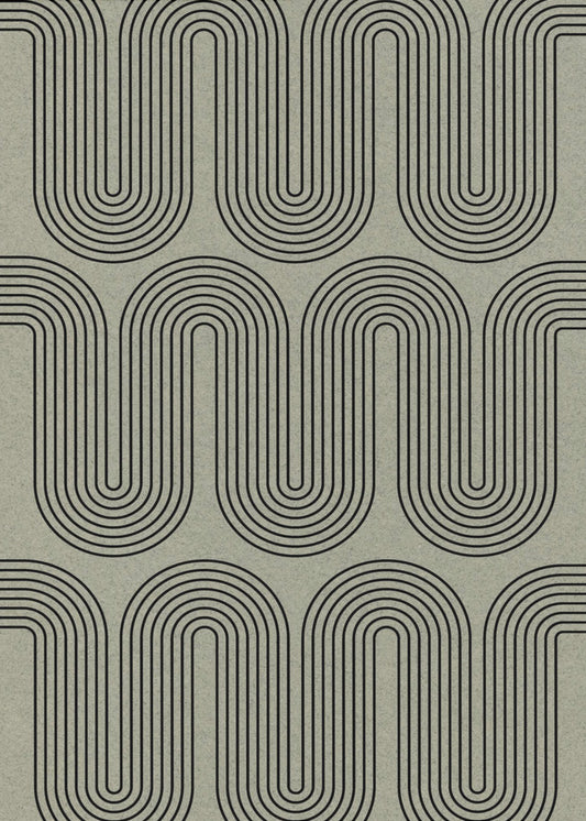 Moderne Wellen Nr. 2 | Poster - Kunstdruck