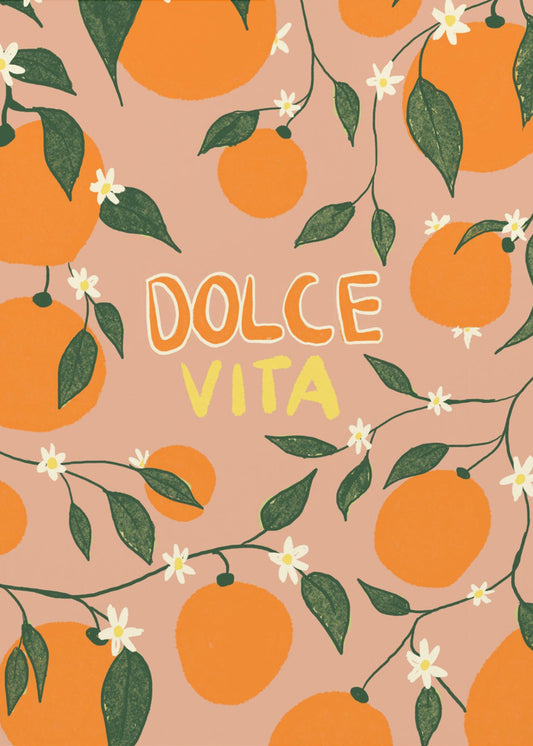Dolce Vita &amp; Apelsiner | Poster