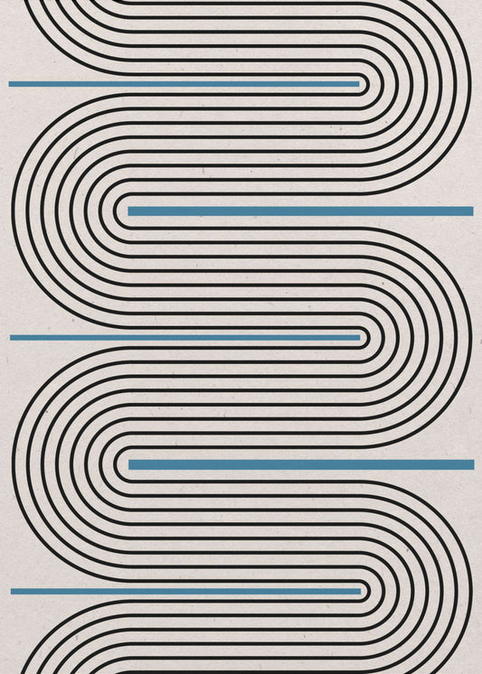 Moderne eigentijdse balans nr. 4 | Posters - Kunstdrukken