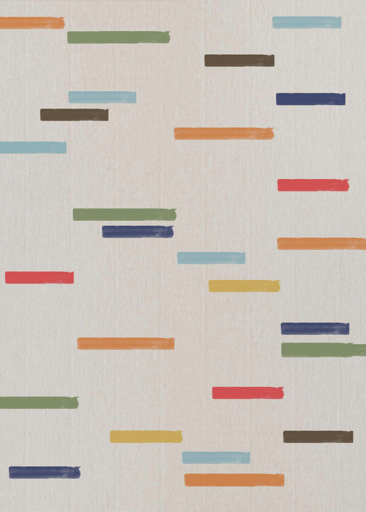 Einfache modernistische Papierkunst Nr. 2 | Poster - Kunstdruck