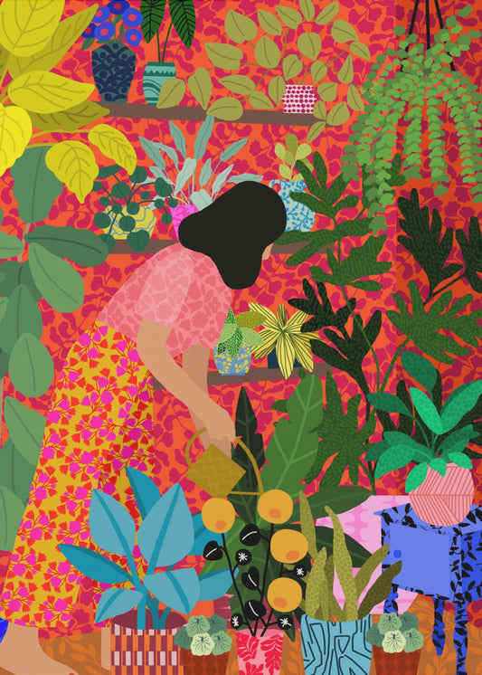 Watering My Plants | Poster