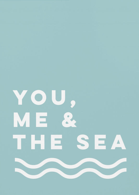 You, Me &amp; The Sea | Canvas