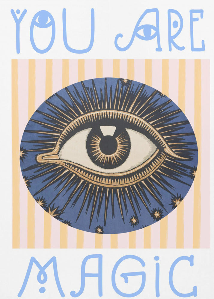 Allsehendes Auge1 Ratioiso | Poster - Kunstdruck