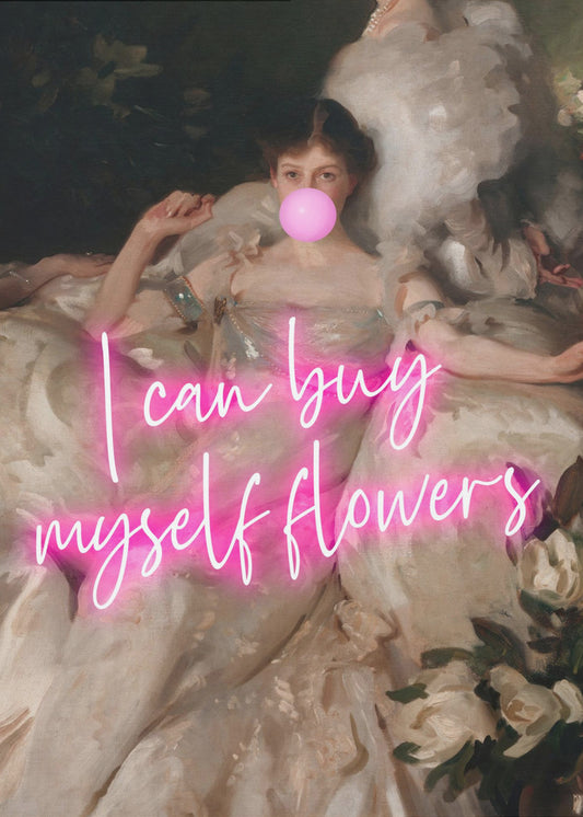 Buymyselfflowers6 Ratioiso | Poster