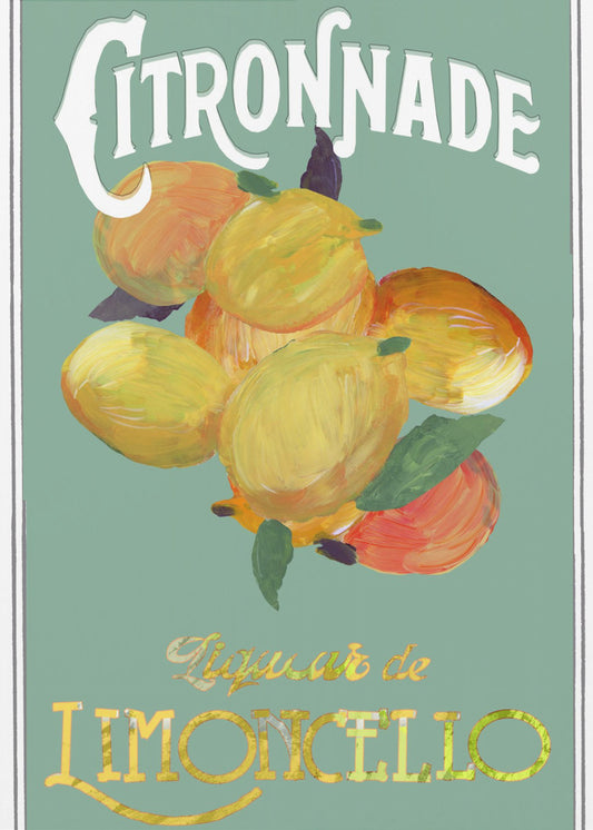 Citronnad Limoncello | Affisch