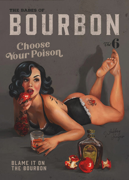 Babes of Bourbon Vol 6 Choose Your Poison Sexy Pinup | Poster