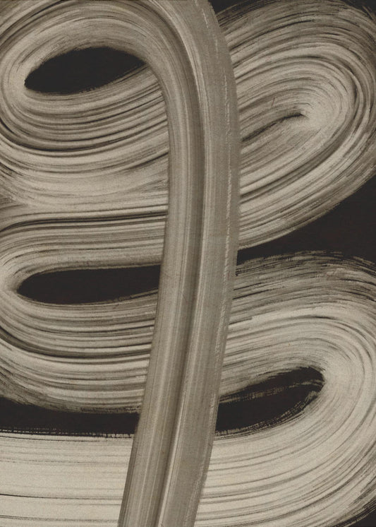 Beige strokes no 4 | Poster
