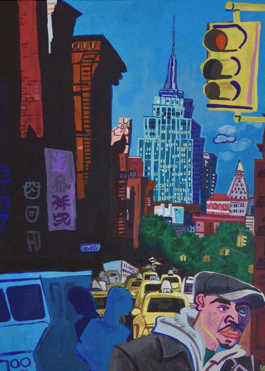 Bowery Shadows | Canvas