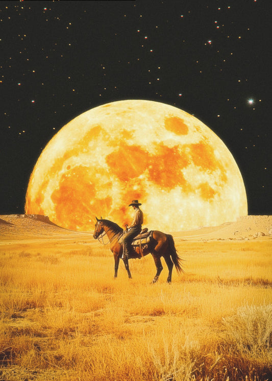 Lunar Cowboy | Canvas