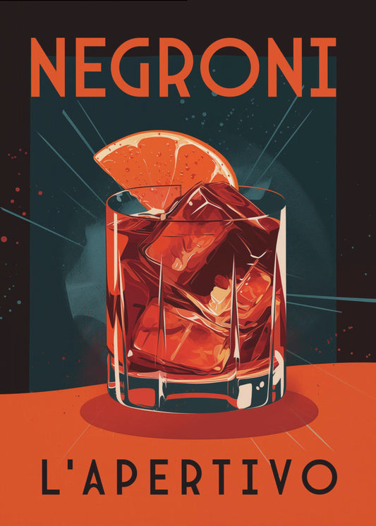 Negroni L&#039; Apertivo | Poster