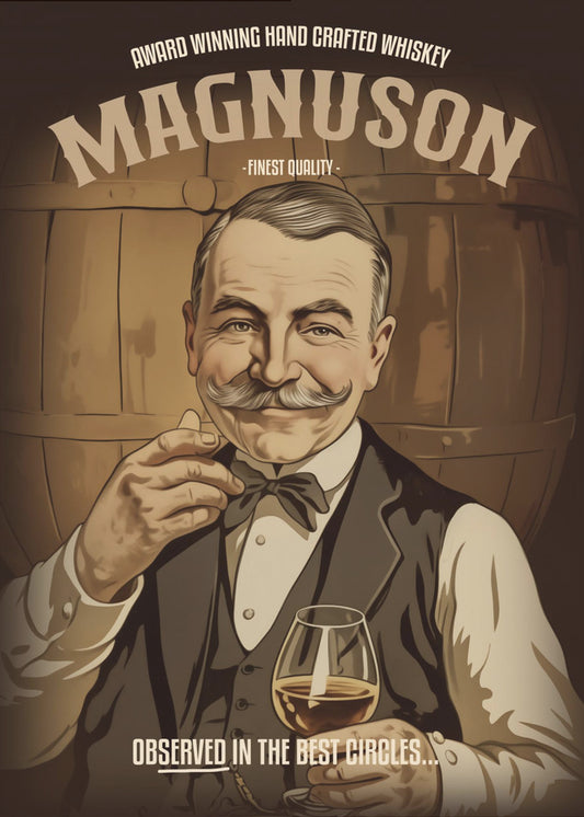 Magnuson Whiskey | Poster
