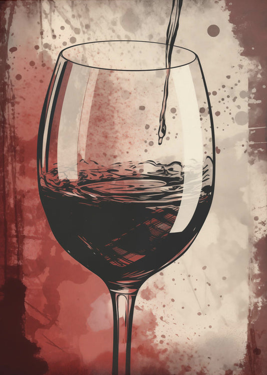 Red Red Wine No 5 | Poster