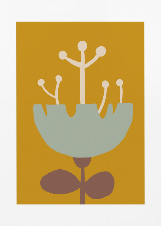 Retro Bloom Bliss | Poster