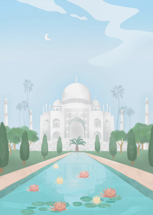 Taj Mahal, India | Canvas
