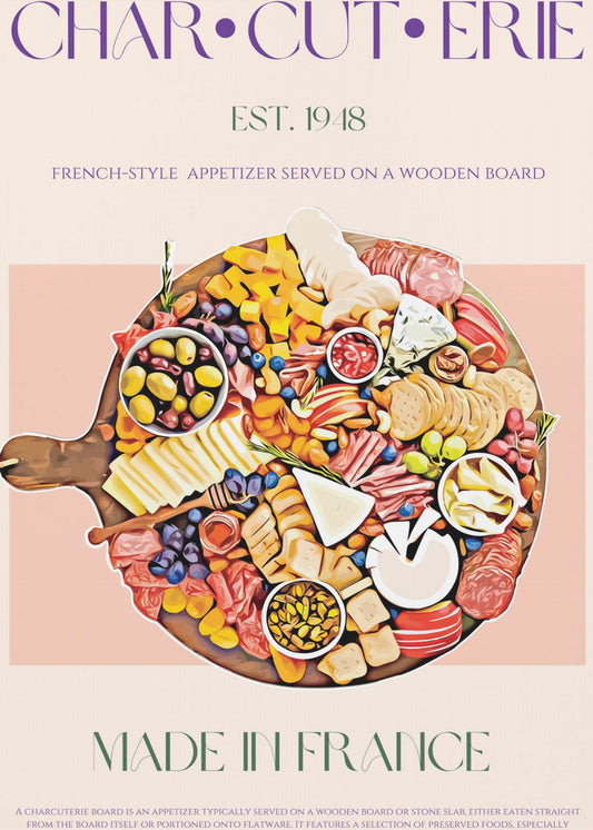 Fransk festtavla | Affisch