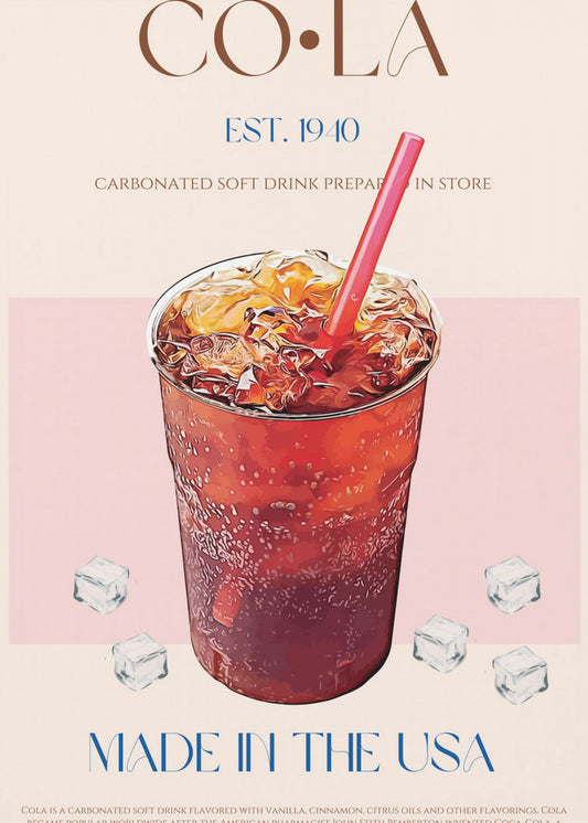 Chilled Cola Delight | Poster