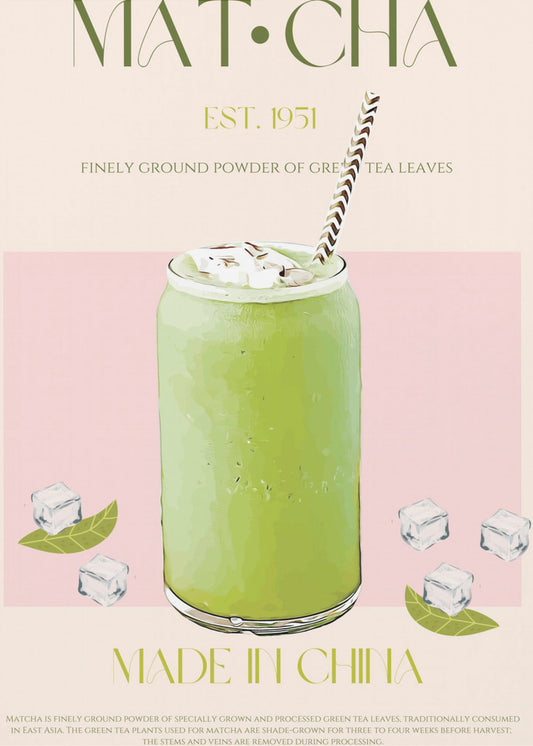 Chilled Matcha Drink | Poster