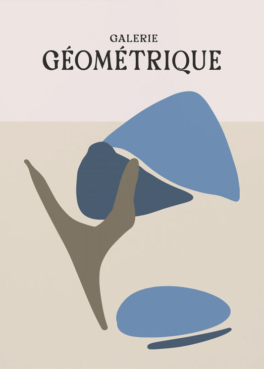 Blue Abstractions | Poster