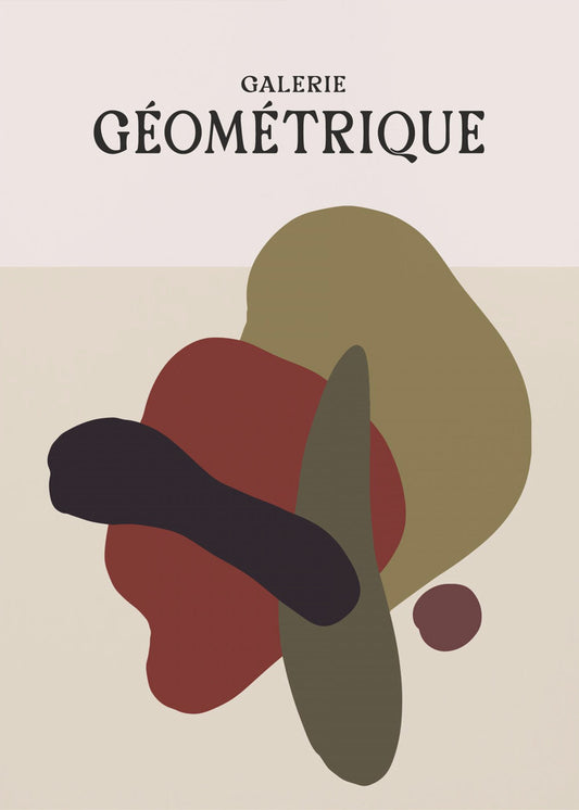 Organic Shapes Flow | Poster