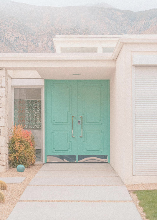 Turquoise Entryway | Canvas