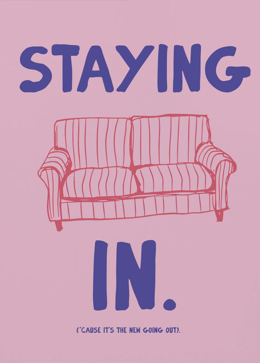 Cozy Couch Days | Poster