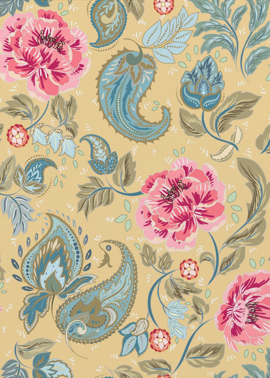 Floral Heritage paisley opulent vintage pattern | Poster