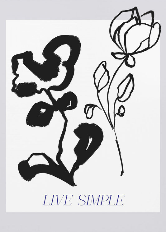 Minimal Blossom | Poster