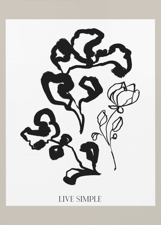 Ink Blooms | Poster