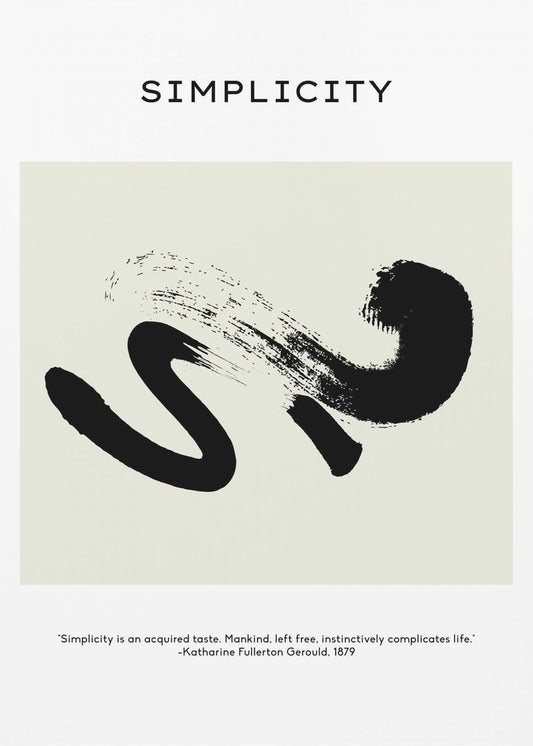 Minimalist Flow | Poster