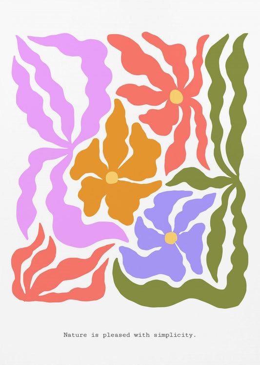 Simplicity Blooms | Poster