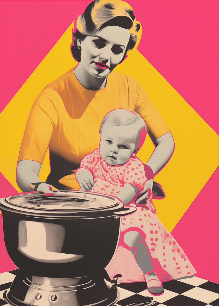 Surreale Mama | Leinwand